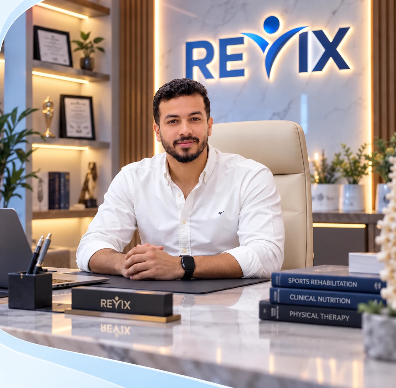 د. عبد الرحمن سمير مؤسس REVIX